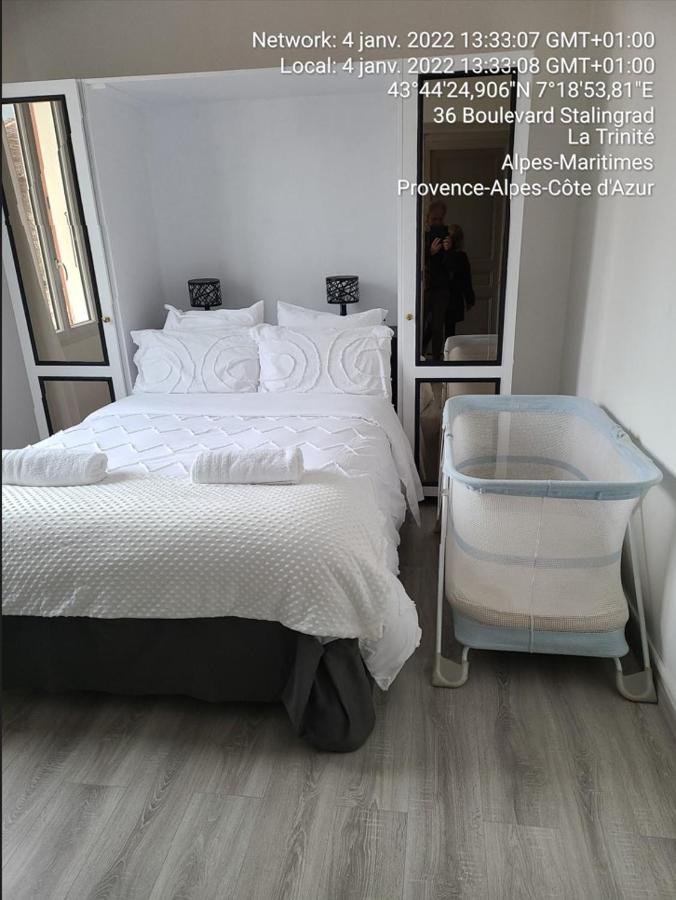 1 Chambre Paisible A La Trinite Proche De Nice Et Monaco Eksteriør bilde